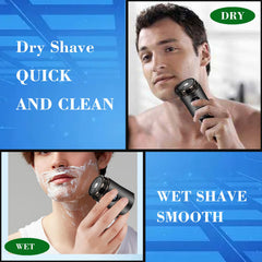 MOVELOVE mesh shave head close-up showing floating head detail and smooth glide