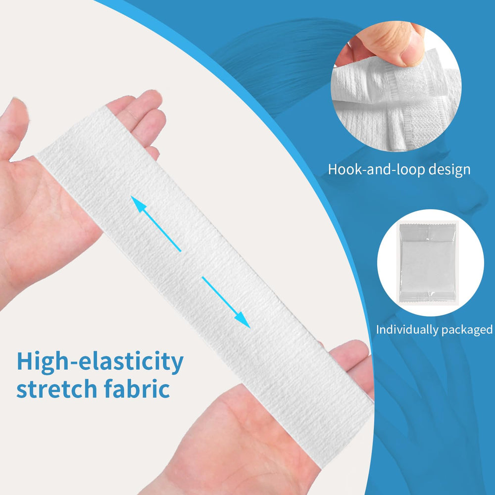 MoyRetty individually wrapped headband emphasizing hygiene convenience