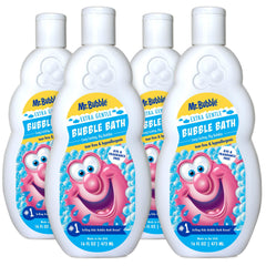 Mr. Bubble front packaging showing bottle and gentle formula benefit