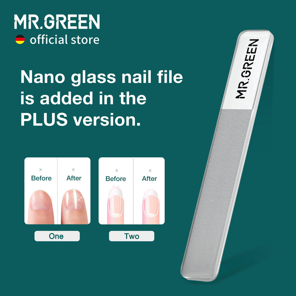 MR.GREEN stainless steel texture showing nickel plating and rust resistance