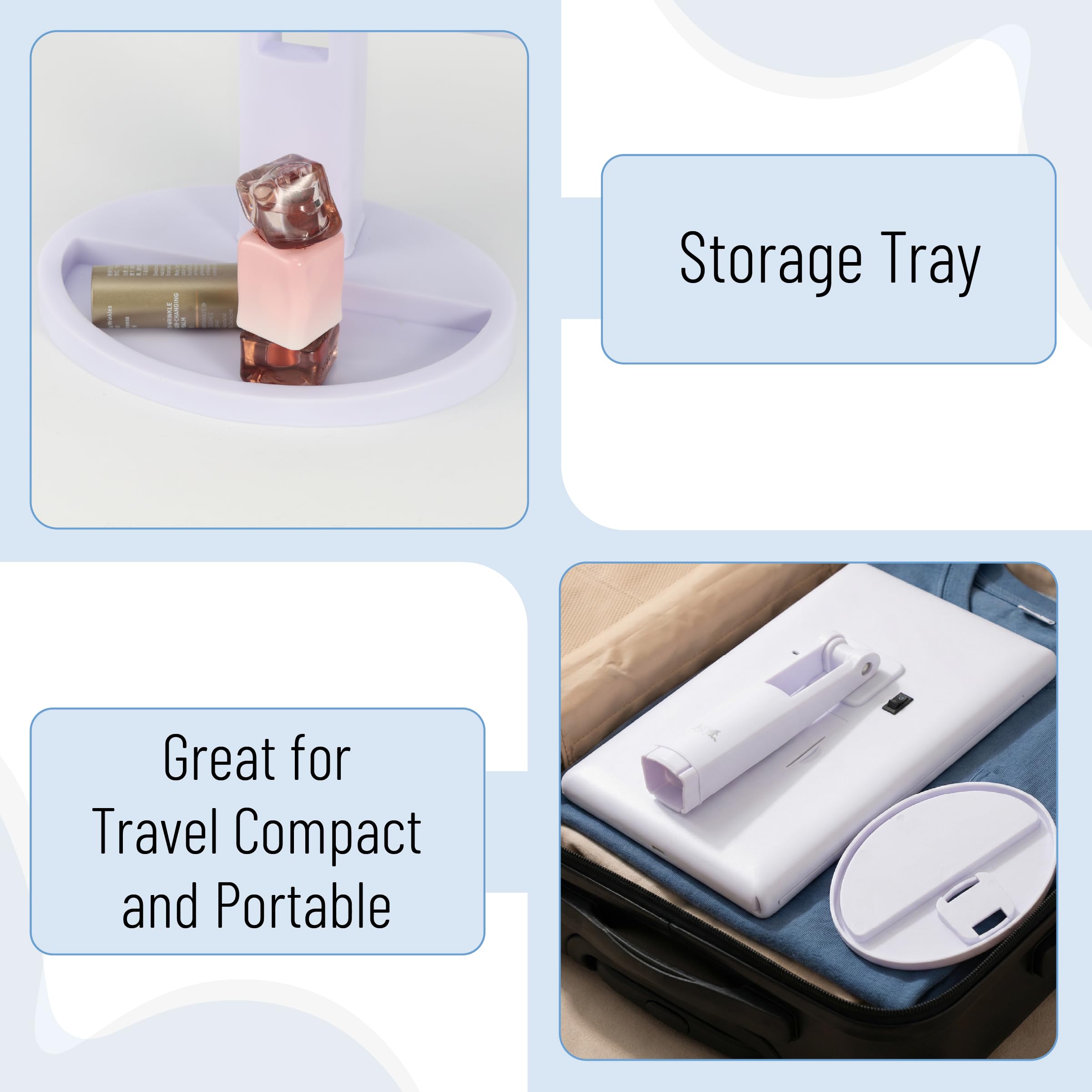 Mr. Pen folded for travel highlighting compact protection and portability