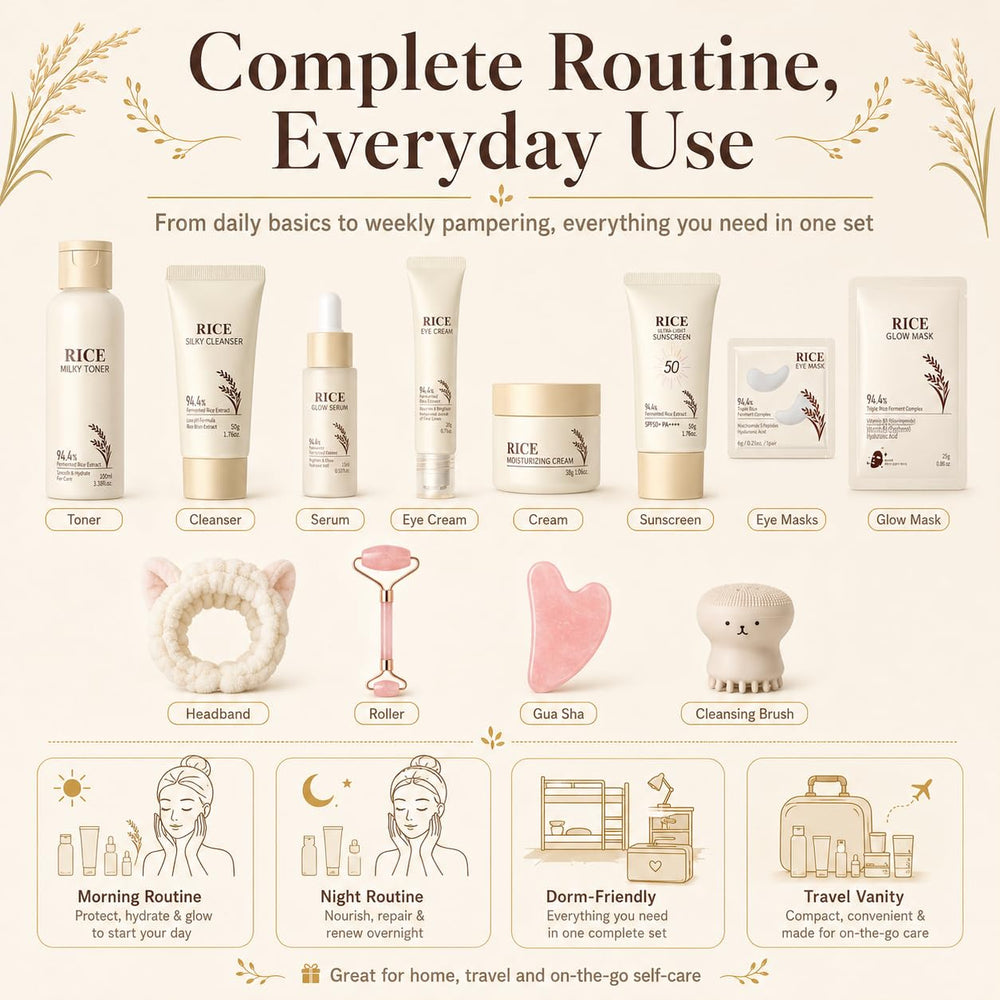 MrCuvaryas headband with tools on vanity creating neat, kid-friendly routine