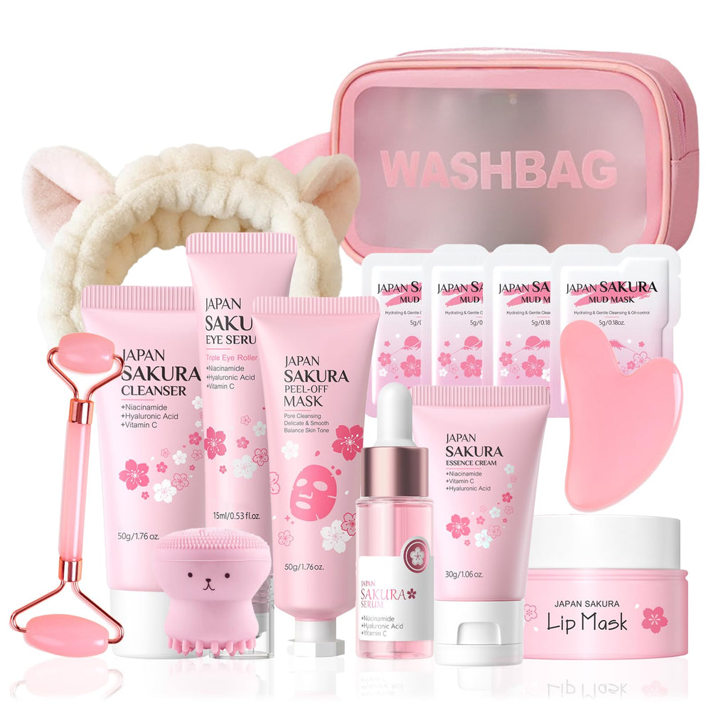 MrCuvaryas set front display showing full 15-in-1 Sakura kit, neat organization benefit