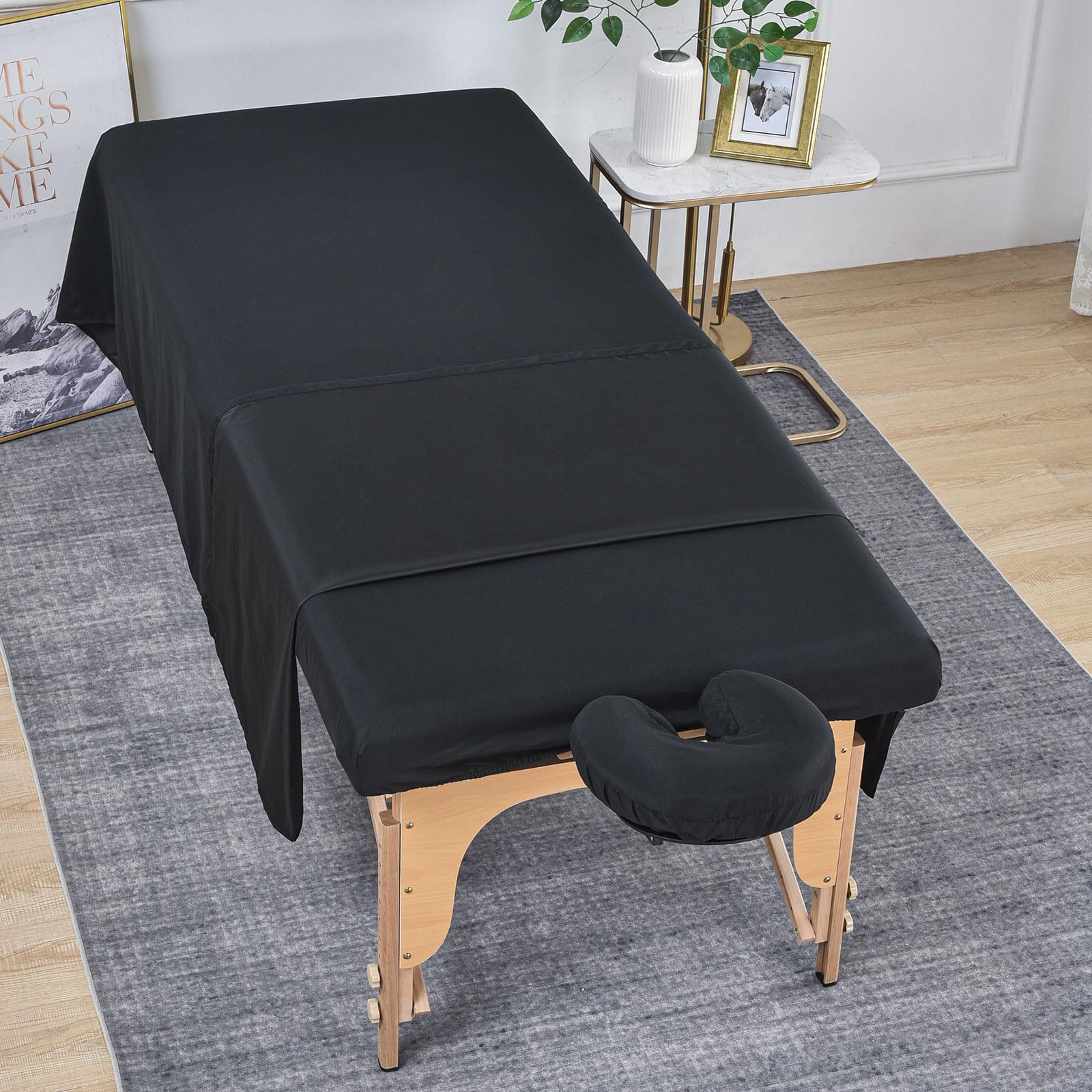 MRJ lifestyle spa room setting showing professional presentation and client comfort