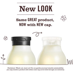 Mrs. MEYER'S close-up of bottle label and texture highlighting ingredient transparency and quality