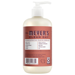 Mrs. MEYER'S Fall Leaves label close-up showing scent name and seasonal design