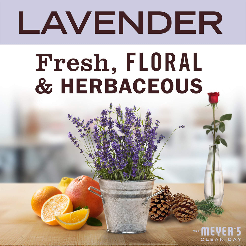 Mrs. MEYER'S Leaping Bunny certification label conveying cruelty-free ethical benefit