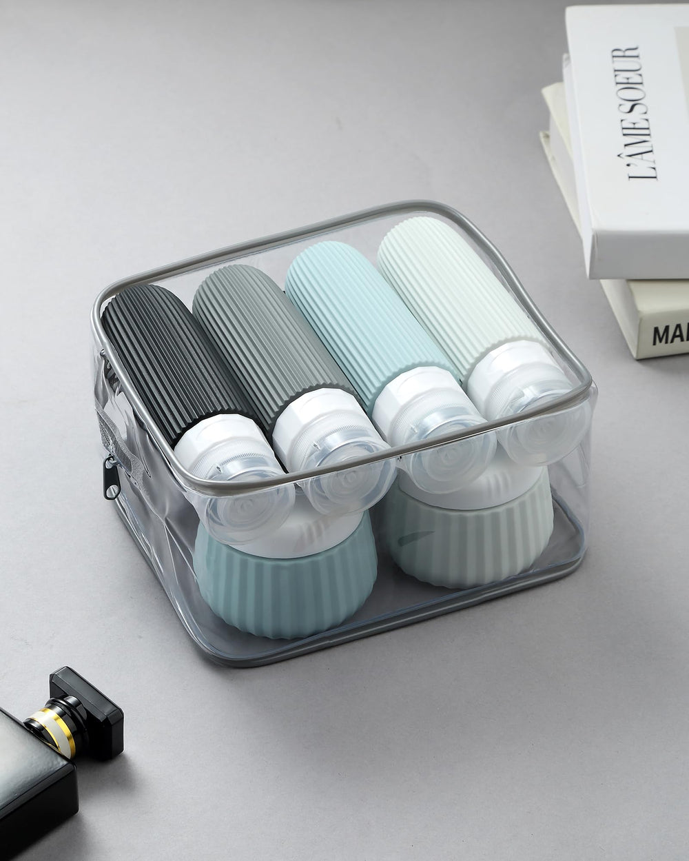 Mrsdry bottles in hand size comparison illustrating compact portability