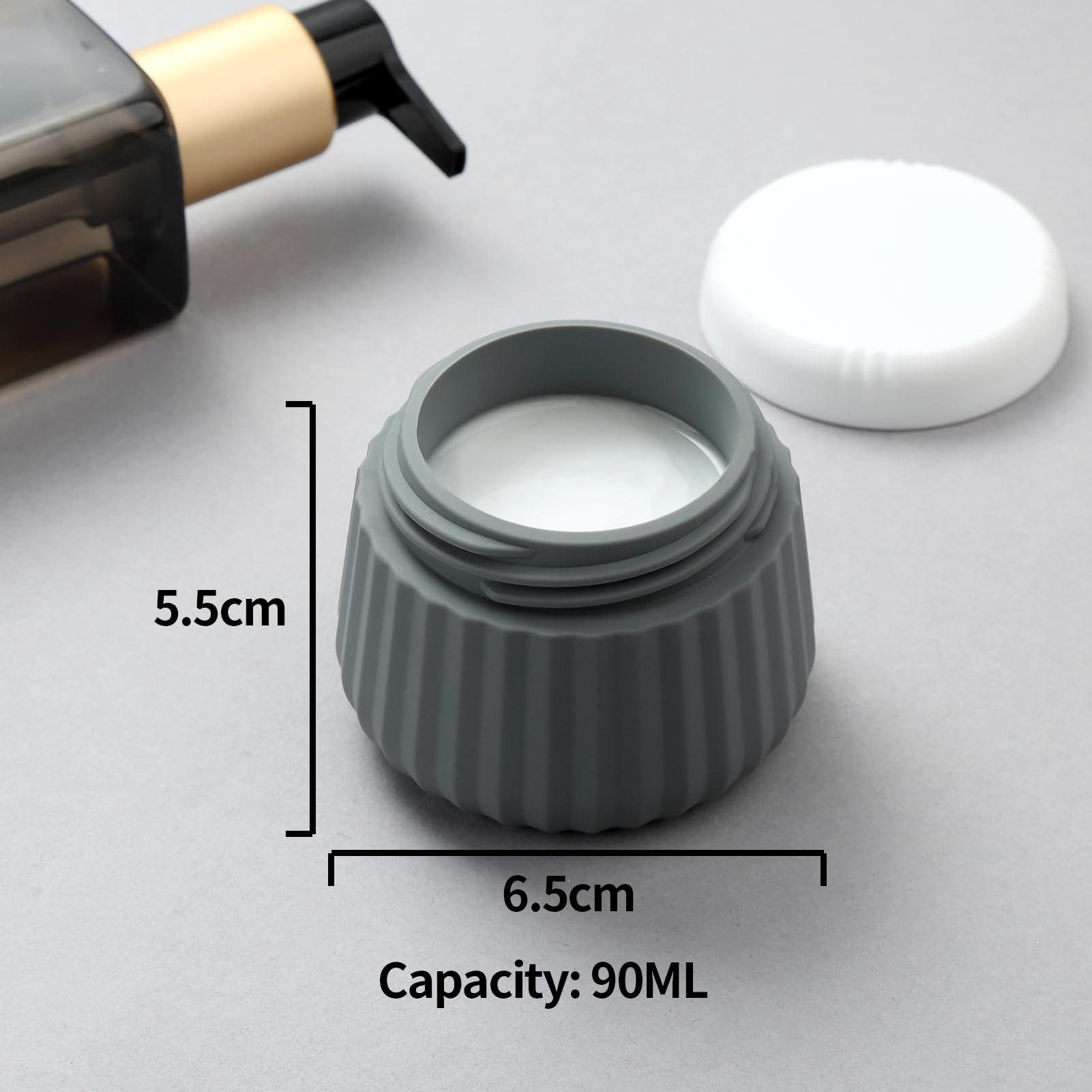 Mrsdry silicone texture showing flexible squeeze for full product use