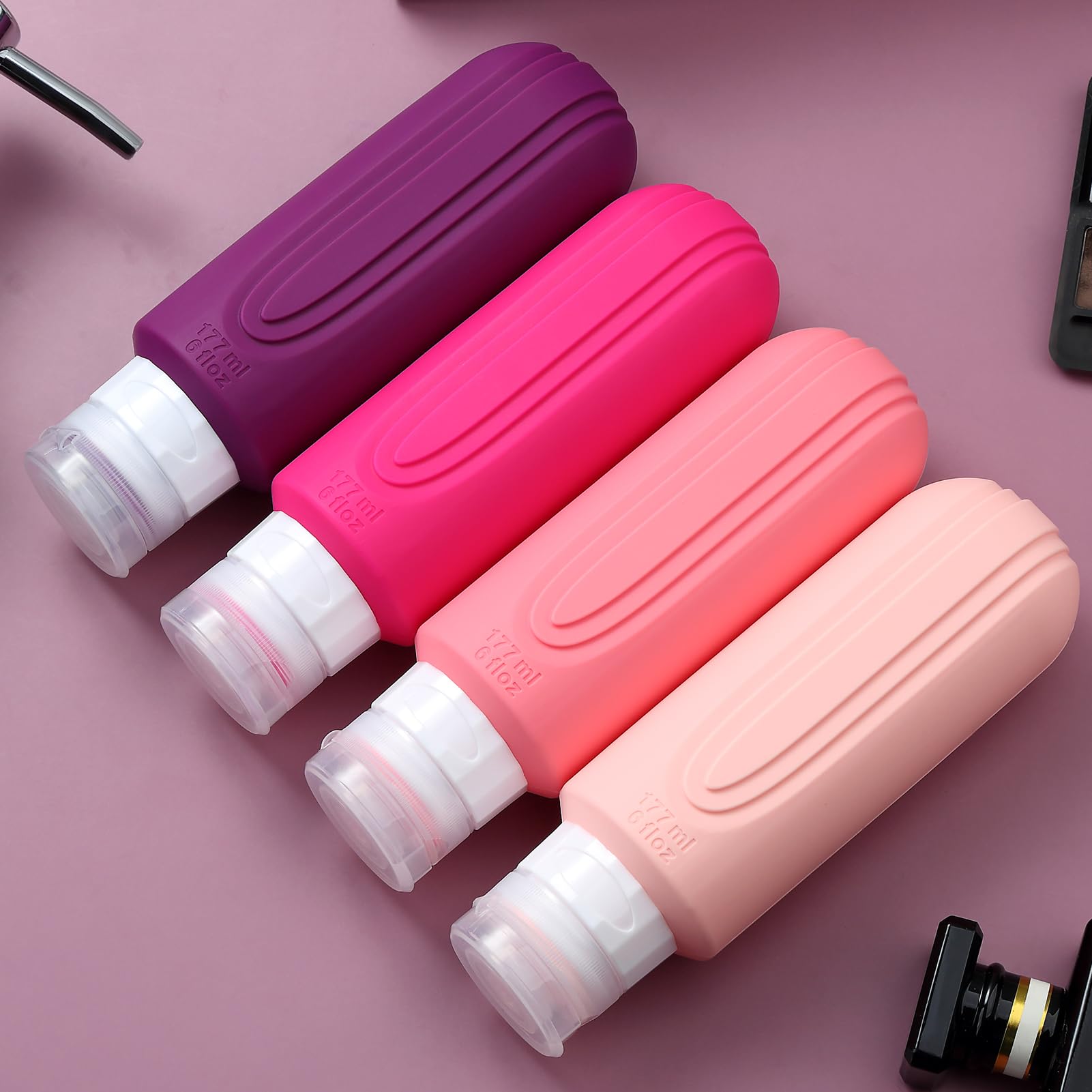 Mrsdry bottle dispensing shampoo into hand for convenient travel use