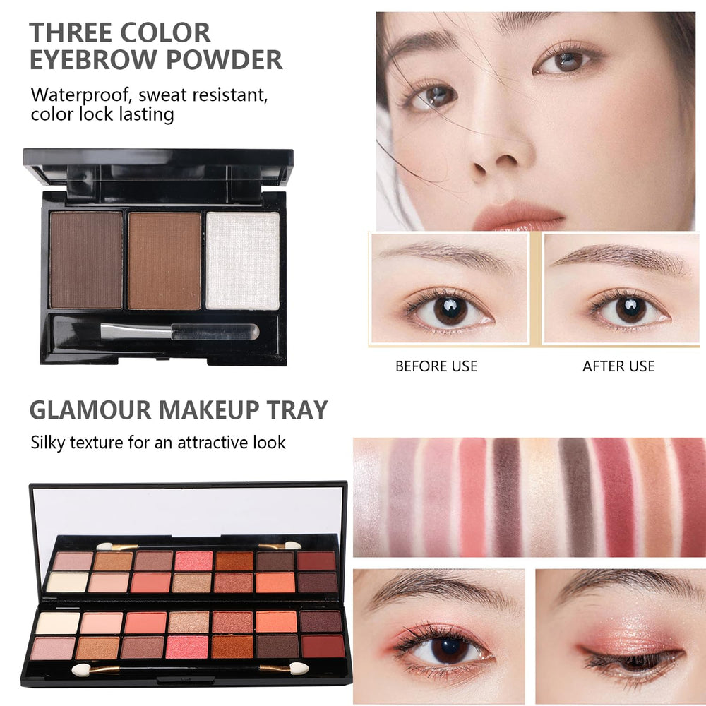MTDXILTAI foundations and lip glosses displayed for complexion matching