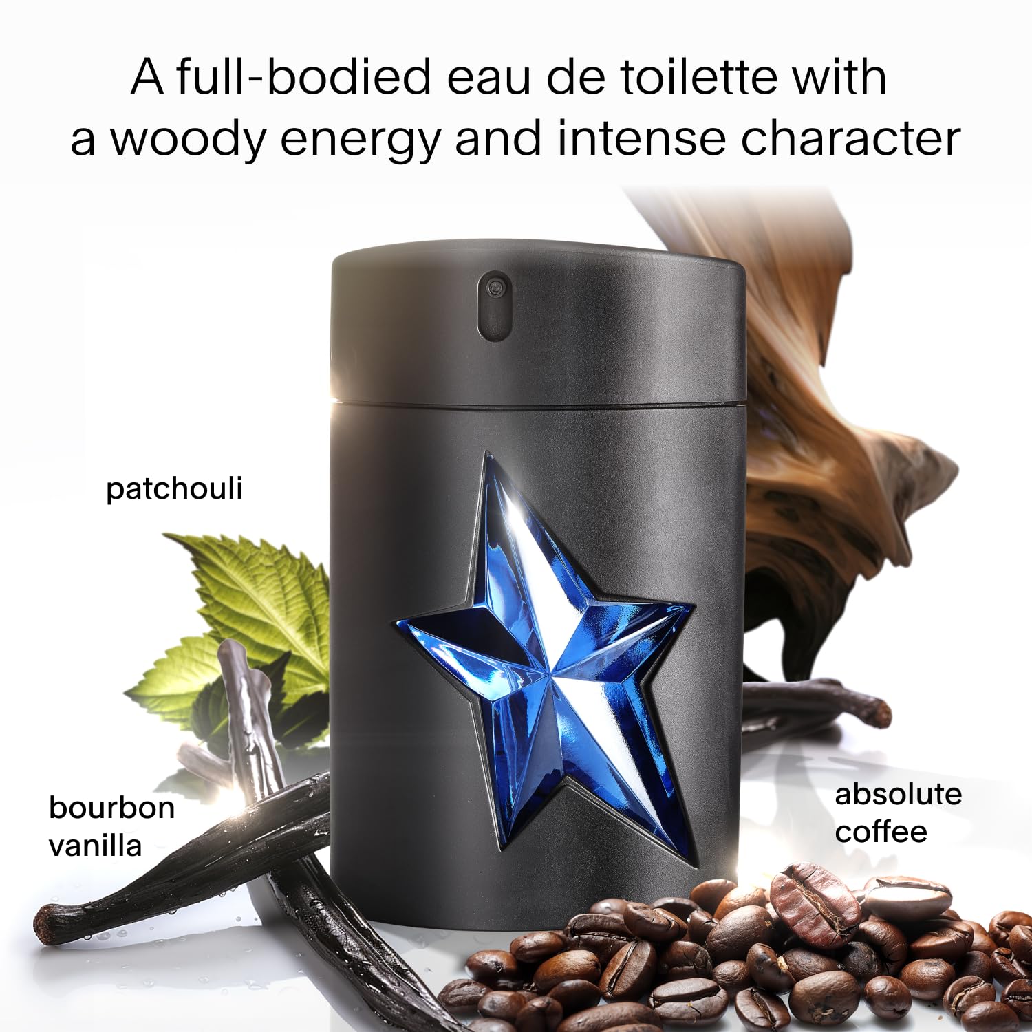 Mugler A*Men packaging and cap detail highlighting premium finish