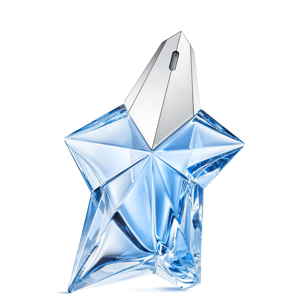 Mugler Angel front bottle showing elegant design and gift-ready appeal