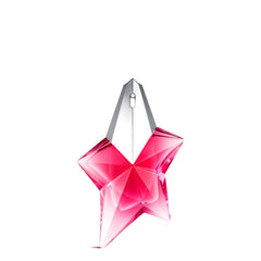 Mugler Angel Nova front view showing compact designer bottle and striking star silhouette