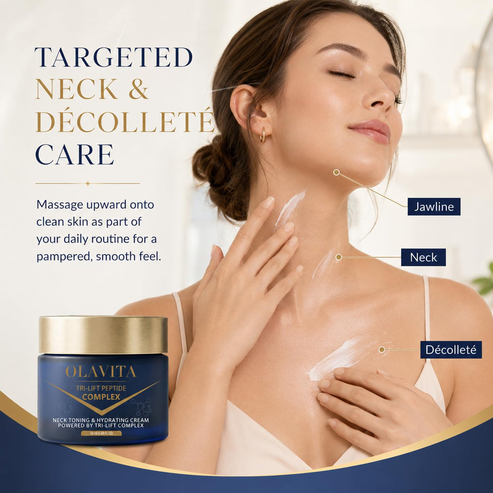 MUNIP applied to neck demonstrating targeted firming motion