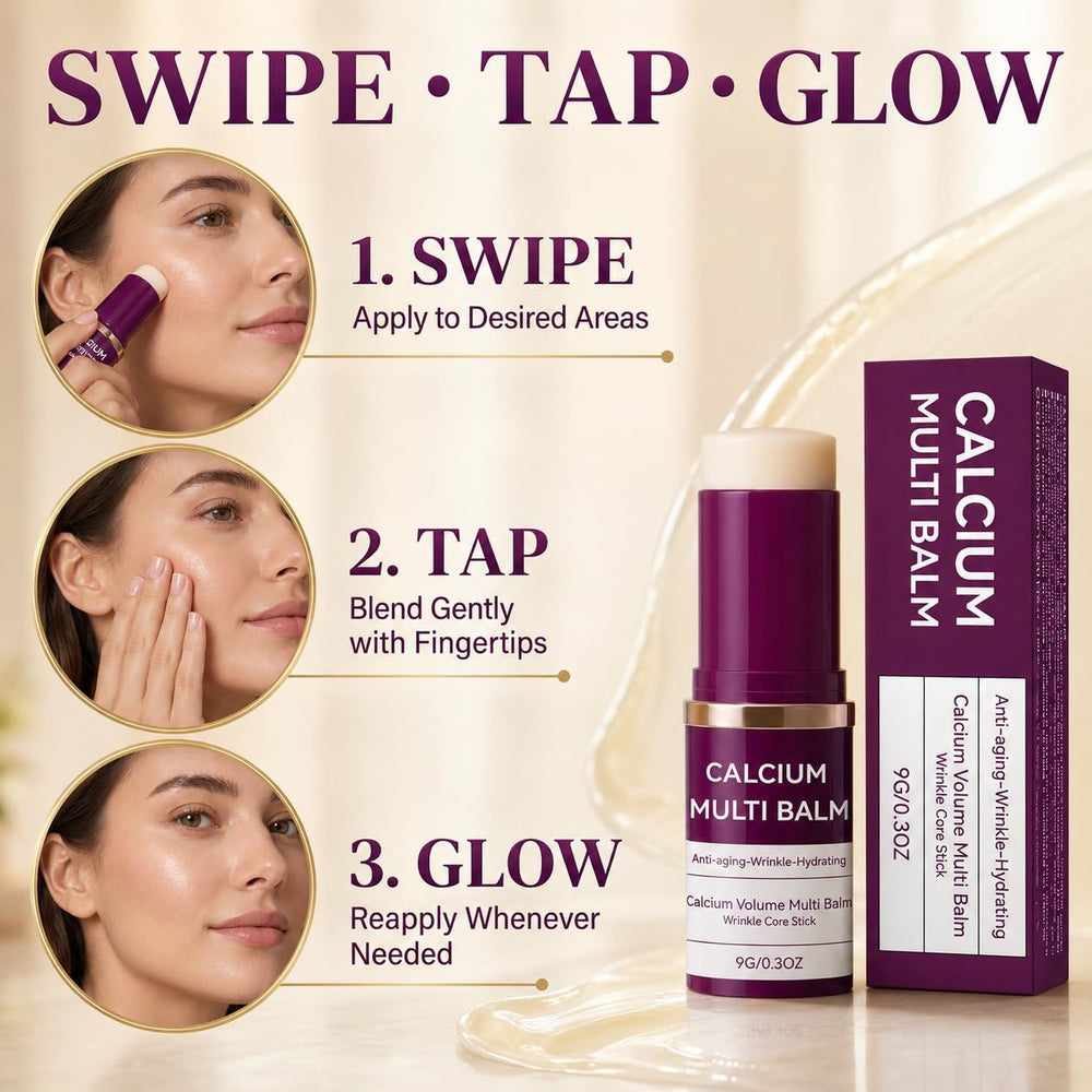 Mupapie balm being applied to cheek for instant hydration benefit
