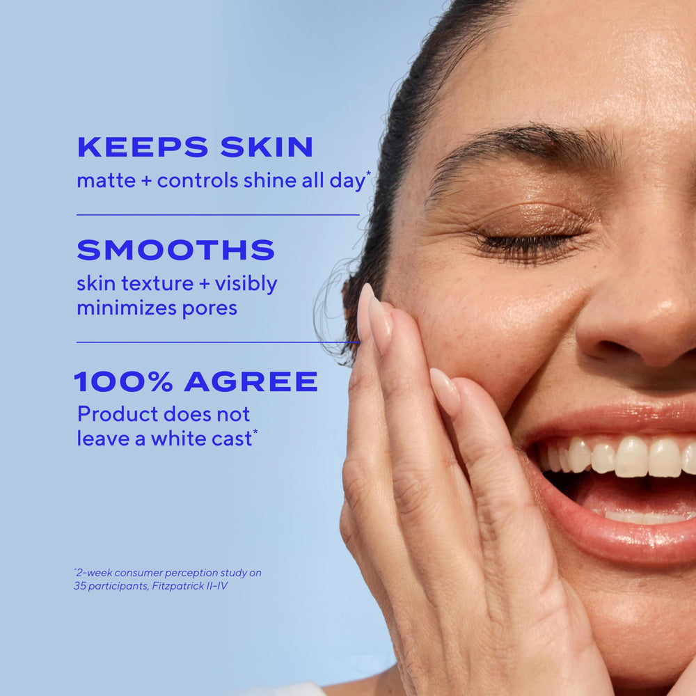 Murad cream absorbing on skin with matte finish and quick absorption