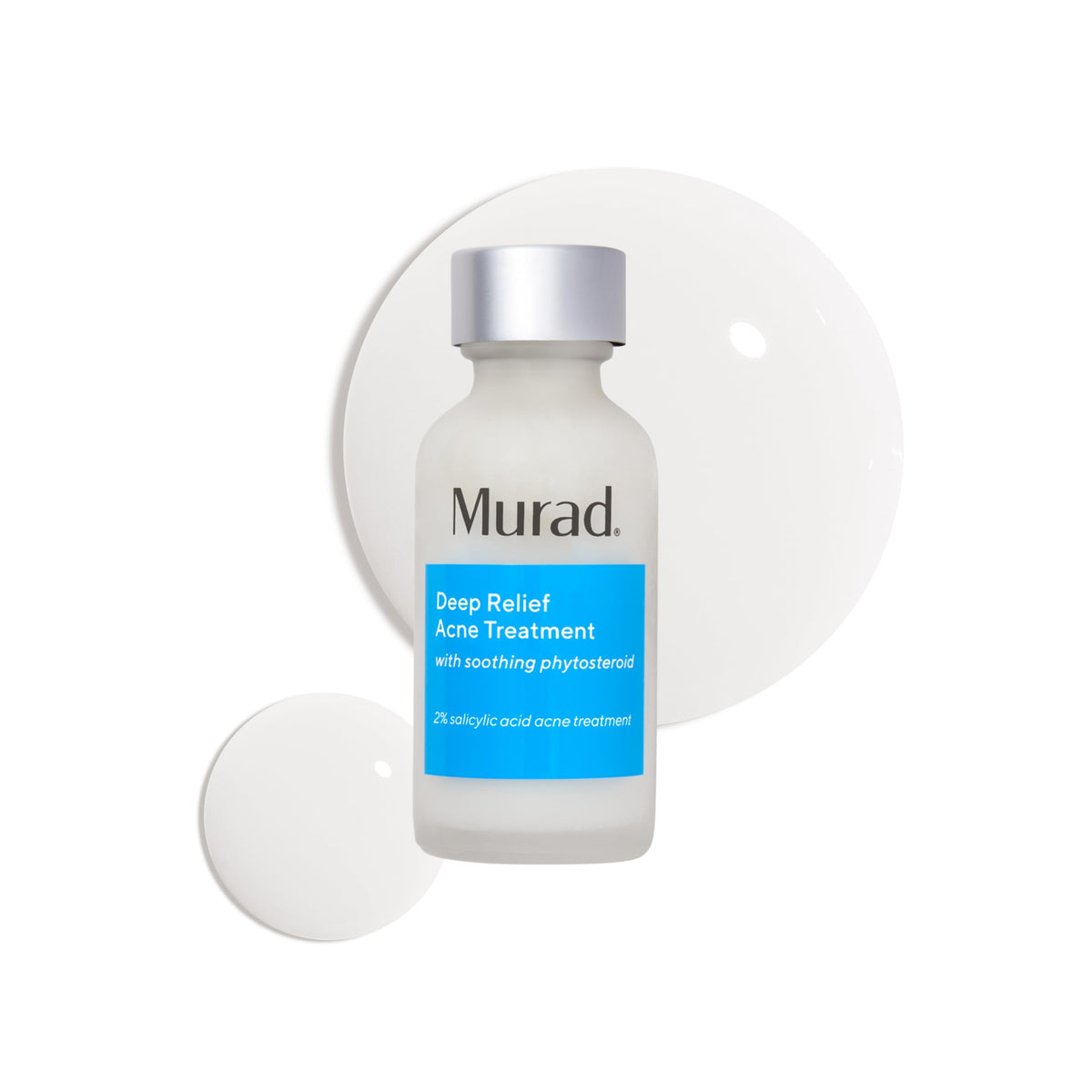 Murad bottle front packaging showing product and fast-acting relief