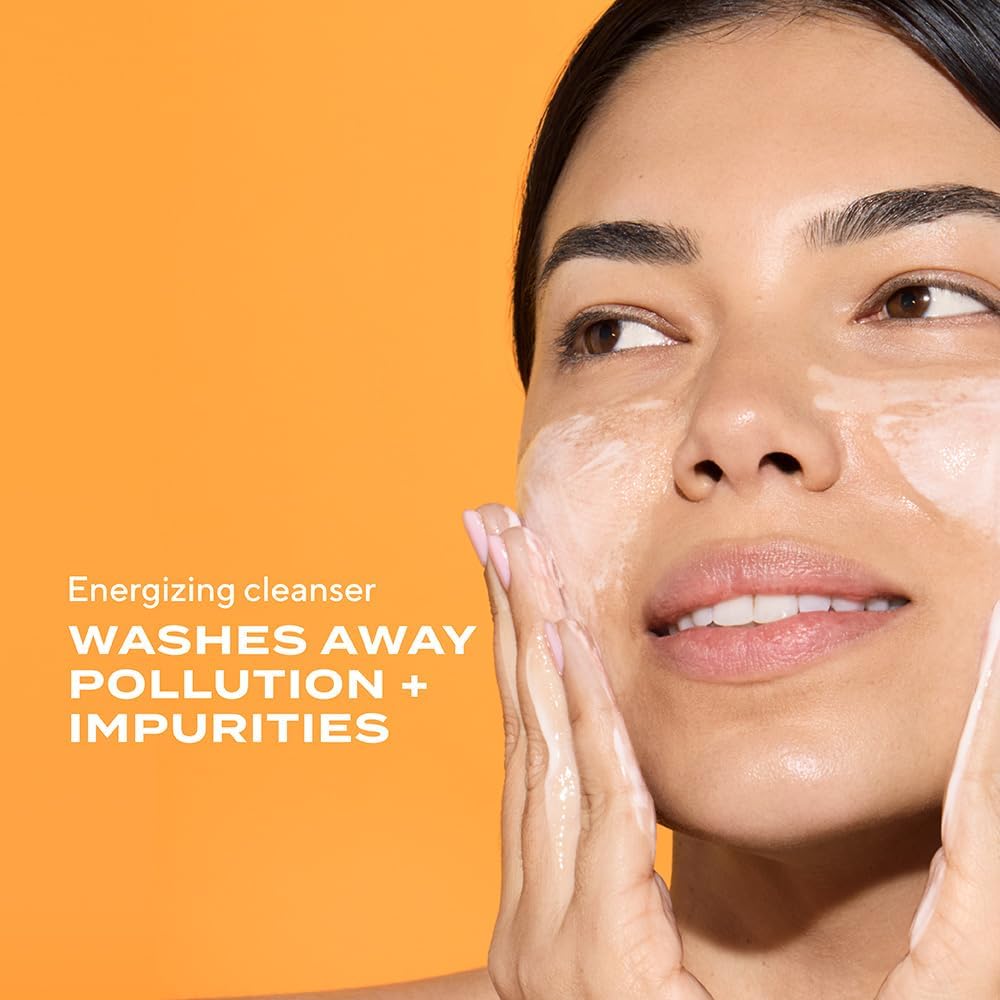 Murad cleanser lather texture demonstrating gentle foaming action