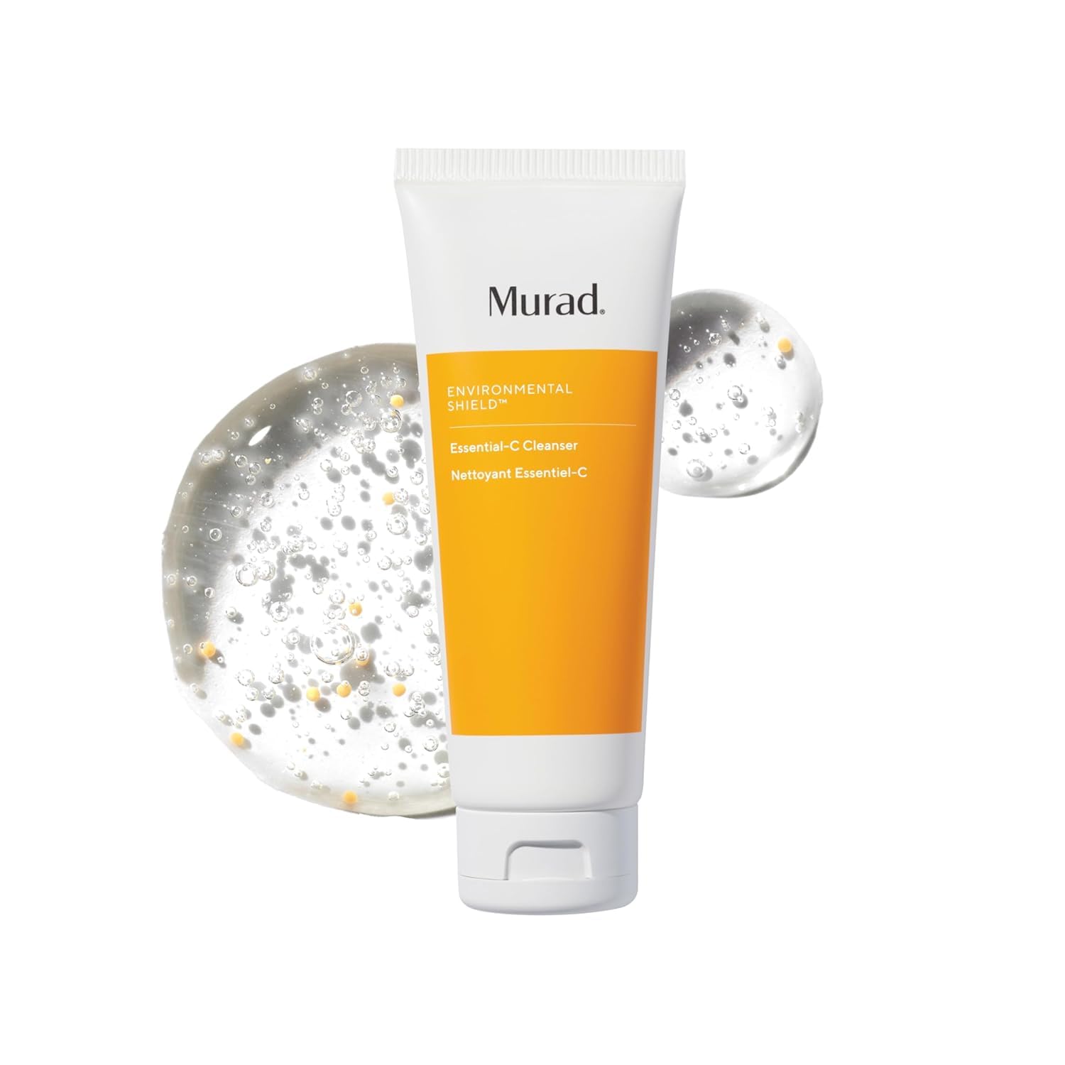 Murad front packaging showing bottle and clear label benefits