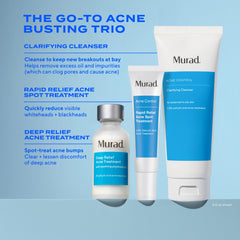 Murad gel texture closeup showing lightweight moisturizing gel benefit
