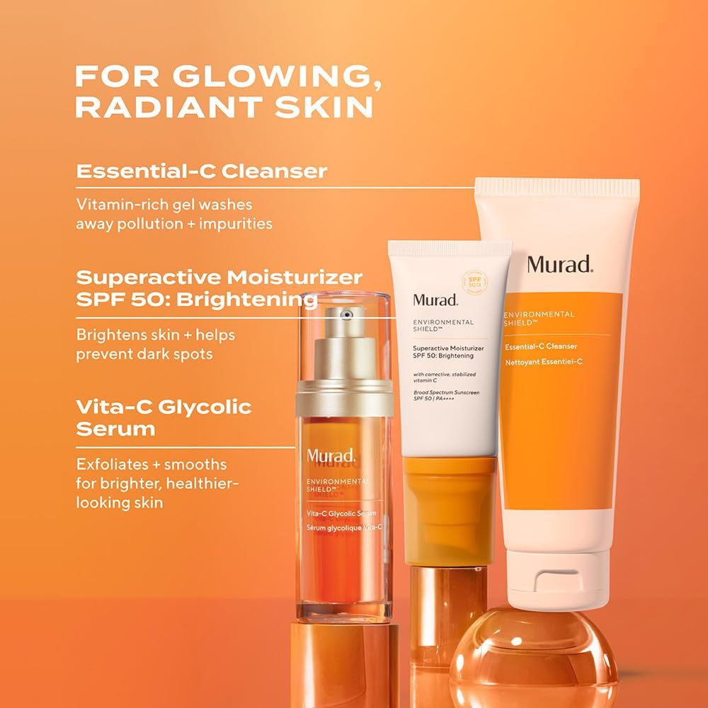Murad gel on hand ready to apply demonstrating gentle lather