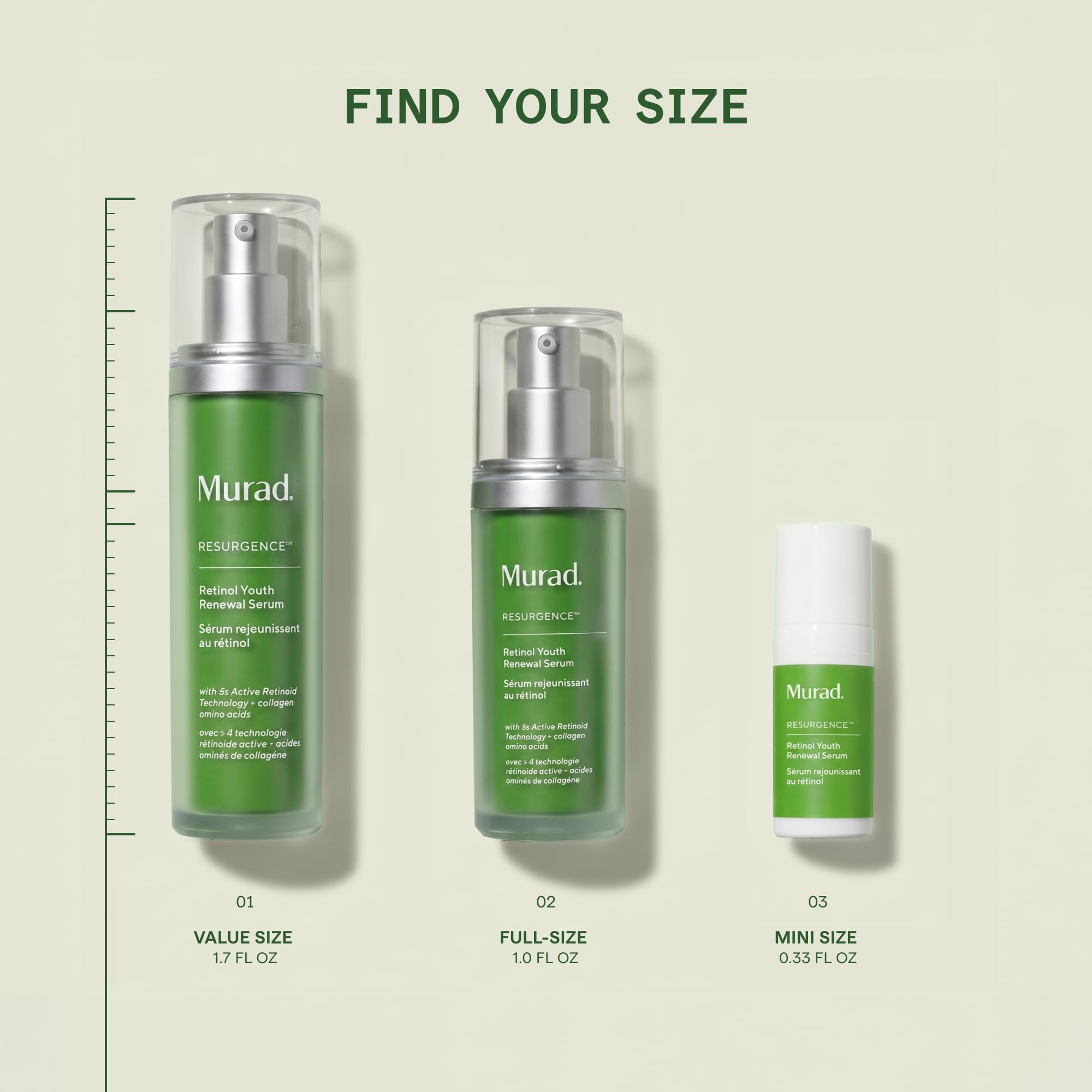 Murad collagen amino acids visual representing structural support and firmer appearance