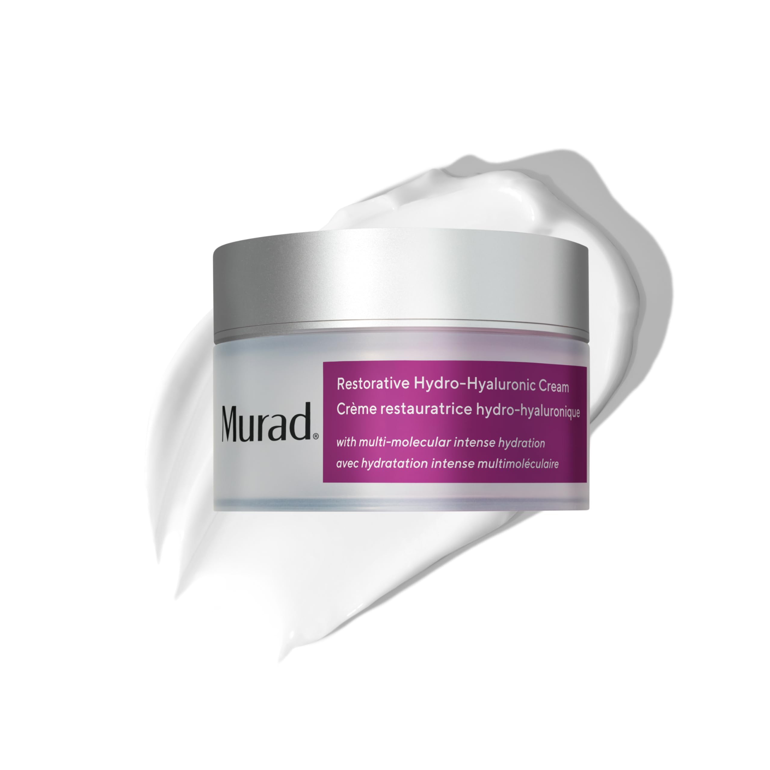 Murad front jar showing product label and clean packaging benefit