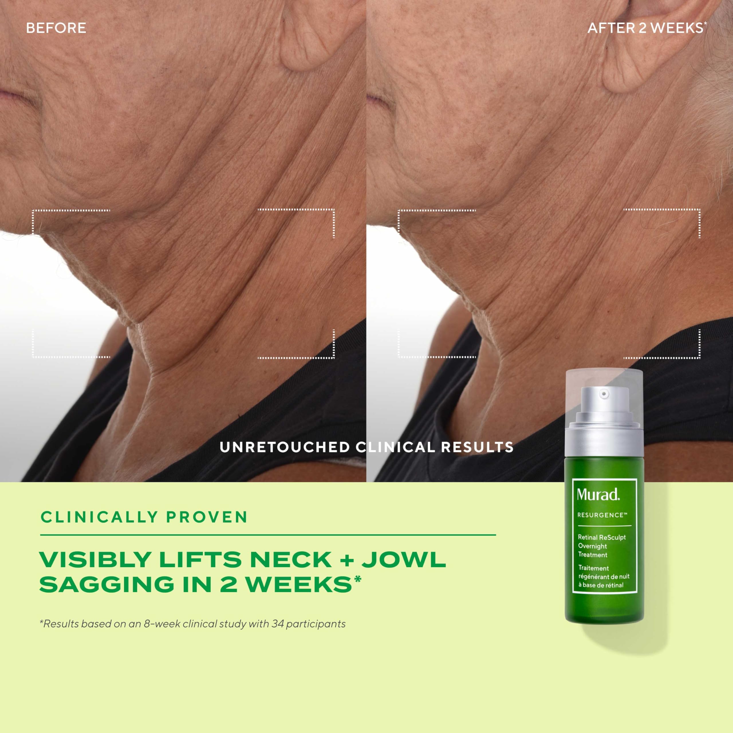 Murad serum staged on vanity demonstrating nighttime routine benefit