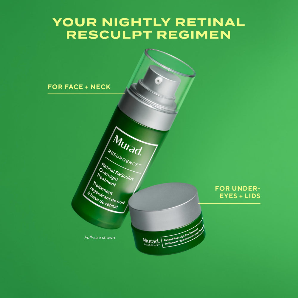 Murad ingredient label close-up showing key actives and clarity