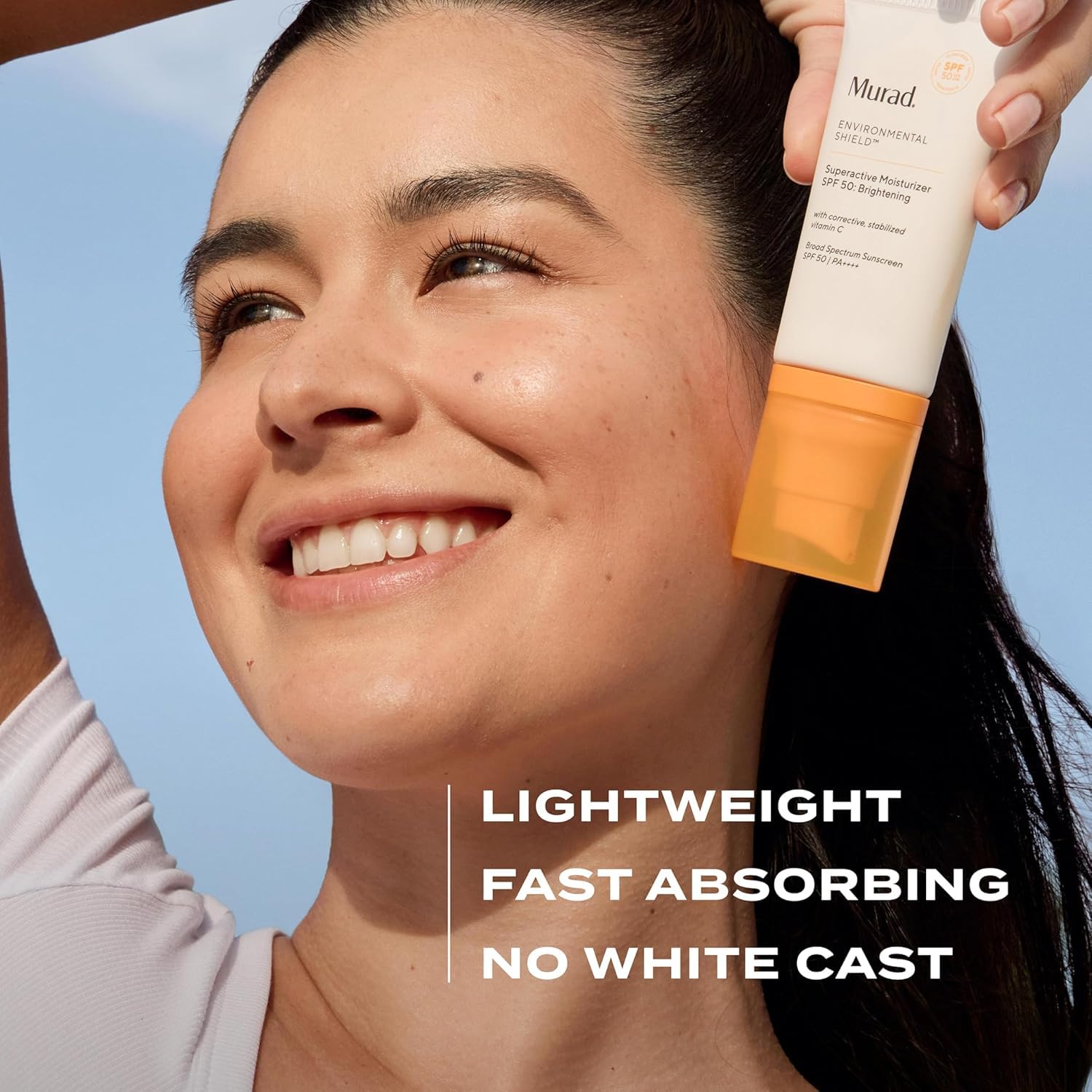 Murad label close-up highlighting ingredient info and vitamin C potency