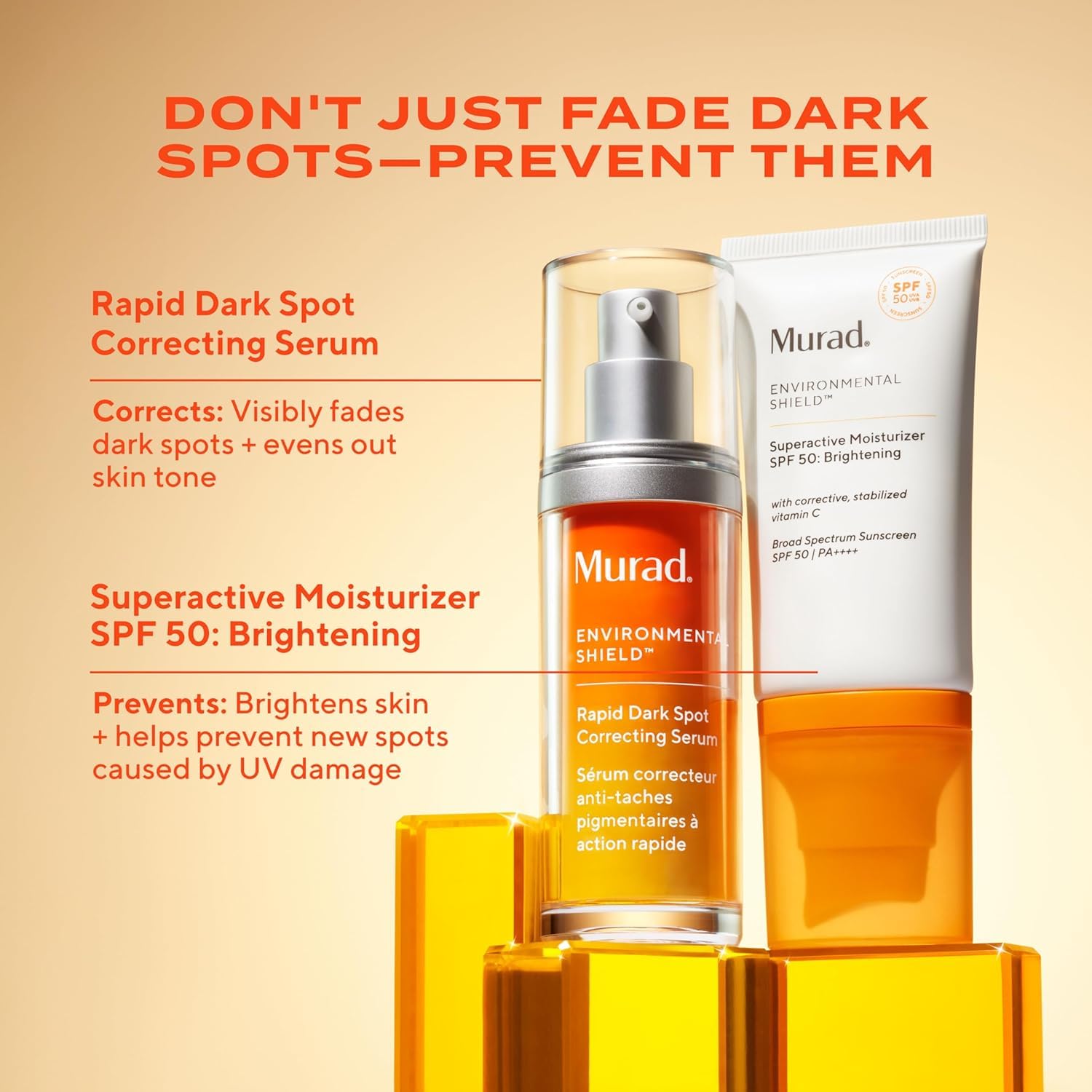 Murad on bathroom counter in lifestyle setting for everyday morning routine