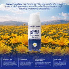 MURASAKI BEAUTY application on hand showing gentle coverage and non-greasy finish