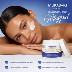 MURASAKI BEAUTY product label close-up detailing ingredients and usage guidance