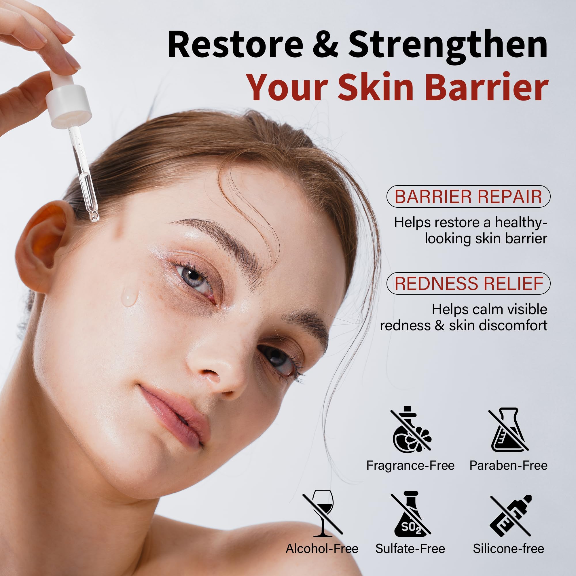 MURASAKI BEAUTY ingredient label showing PDRN and niacinamide for barrier support