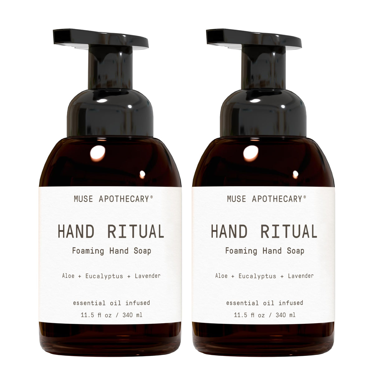 Muse Apothecary front packaging showing bottle and label for intuitive identification and appeal