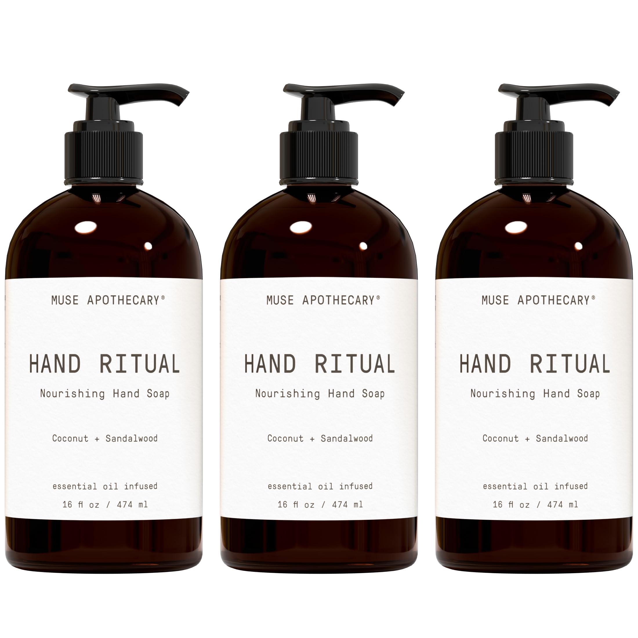 Muse Apothecary front packaging showing 16 oz bottle and calm benefit