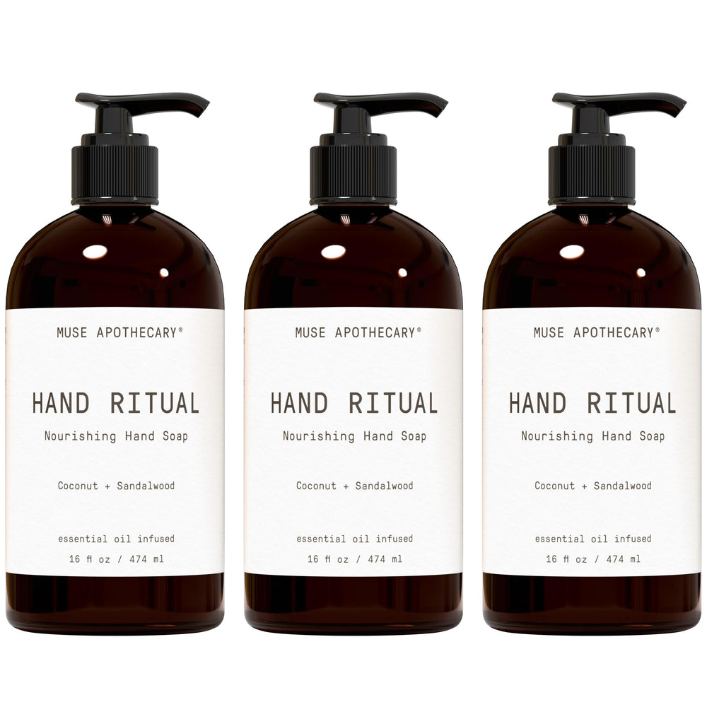 Muse Apothecary front packaging showing 16 oz bottle and calm benefit