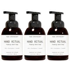 Muse Apothecary front packaging showing soothing label and pump for easy dispensing