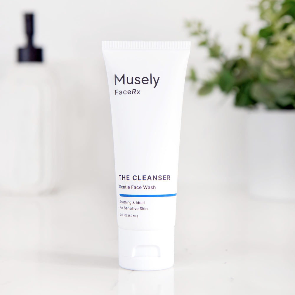 Musely product label and ingredient list highlighting clinical-grade formulation
