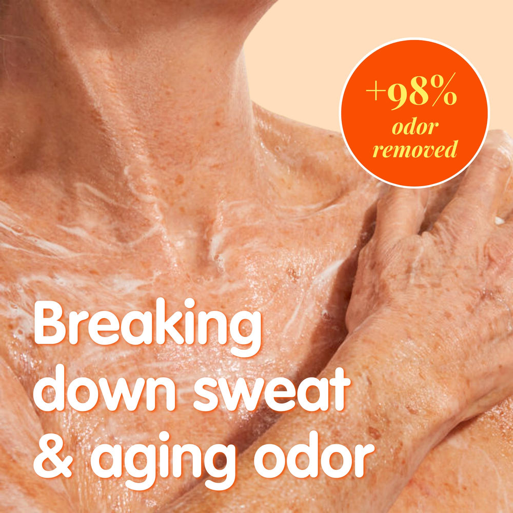 Muun used on underarm to remove odor and leave skin fresh
