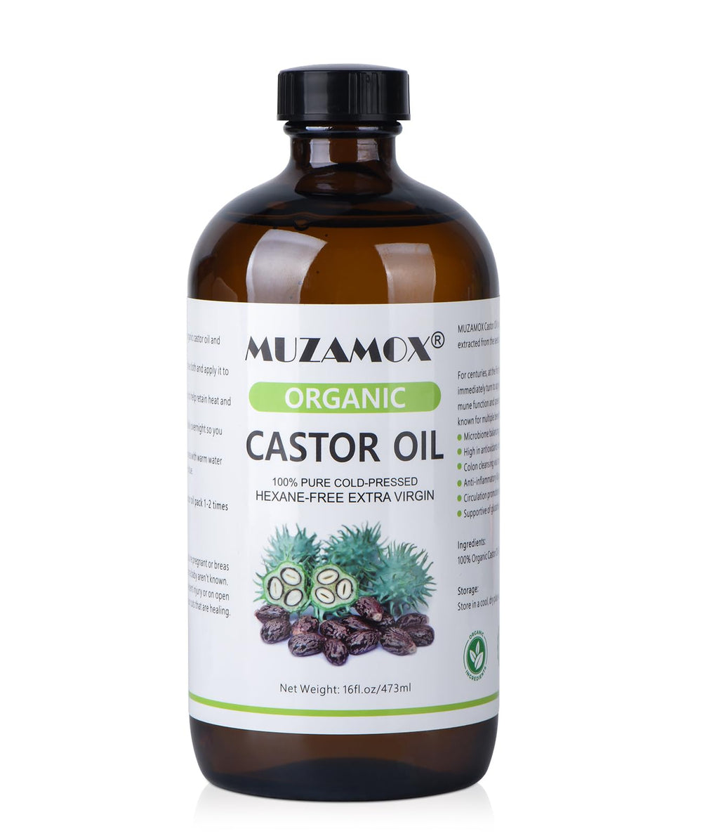 MUZAMOX amber glass bottle preserving oil purity