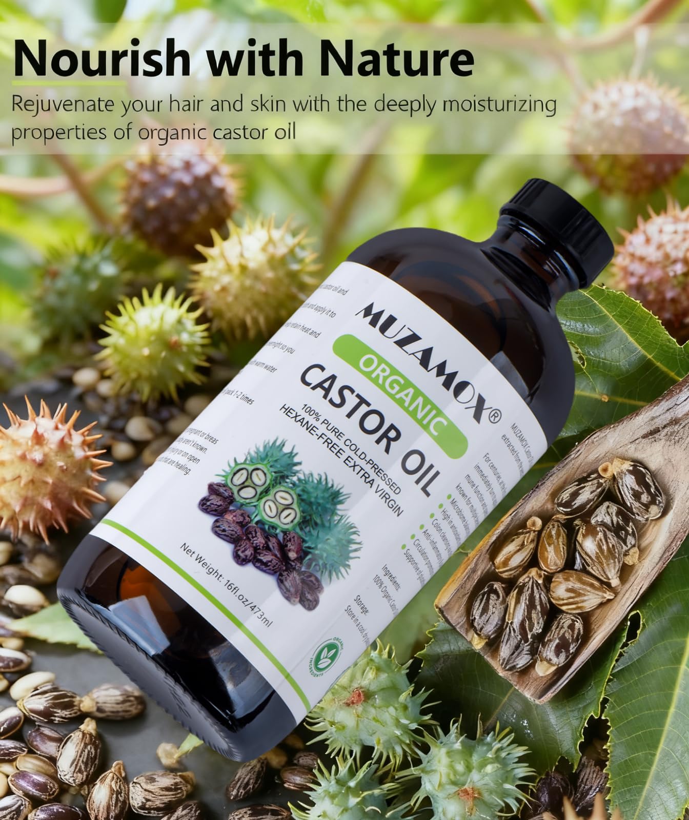 MUZAMOX scalp massage application improving hair conditioning