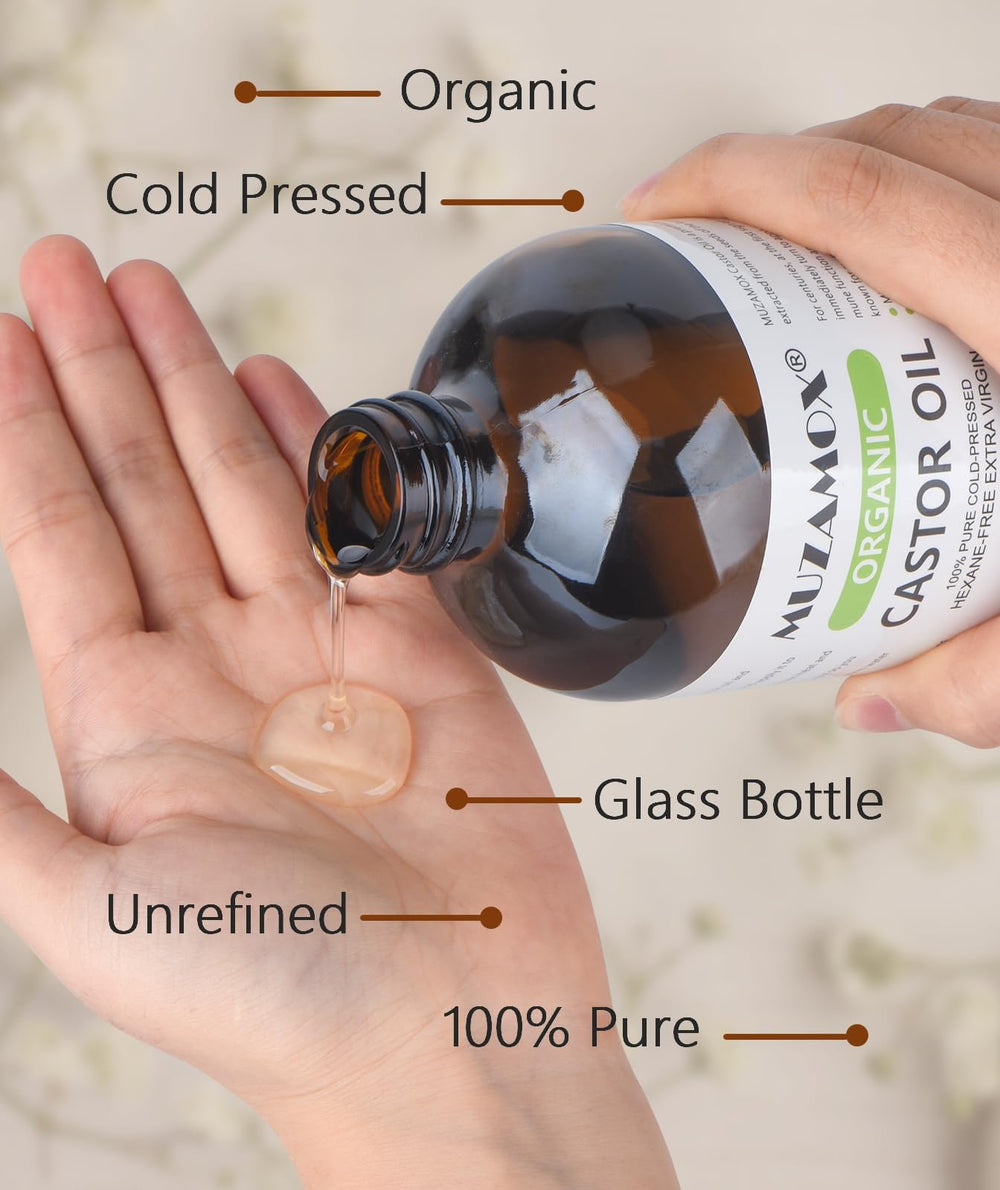 MUZAMOX drop on skin highlighting moisturizing texture
