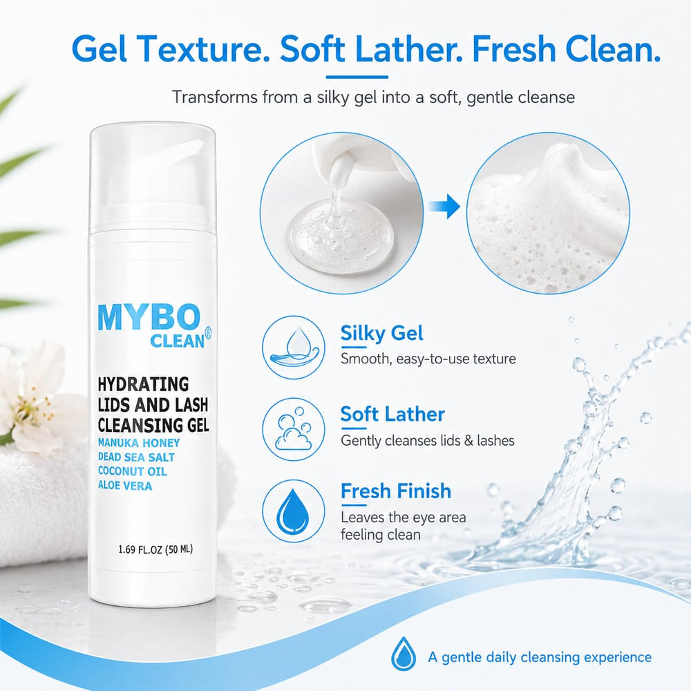 Myboclean pumped onto hand showing controlled application benefit