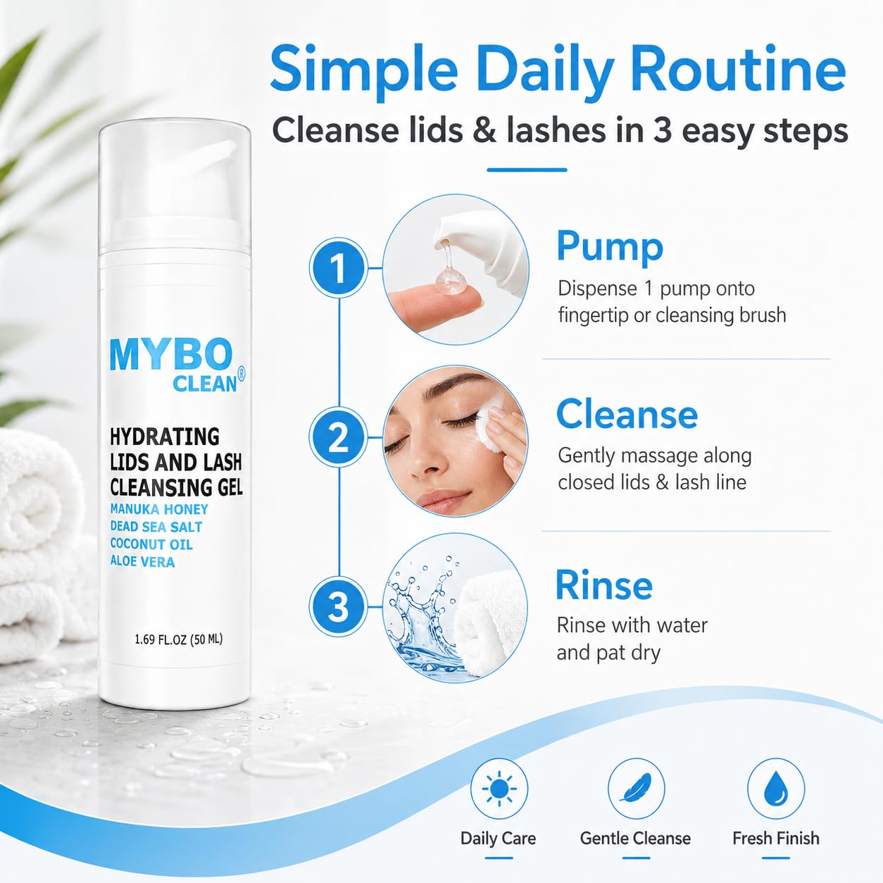 Myboclean Manuka honey ingredient shot highlighting nourishment