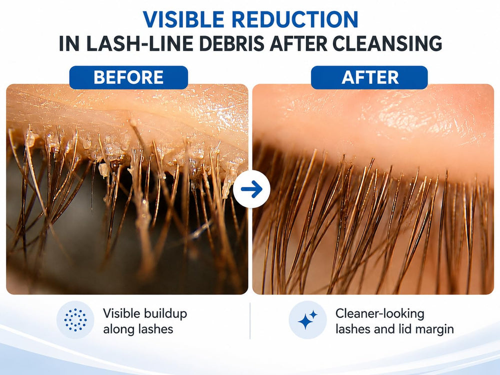 Myboclean gel texture close-up demonstrating smooth hydrating gel