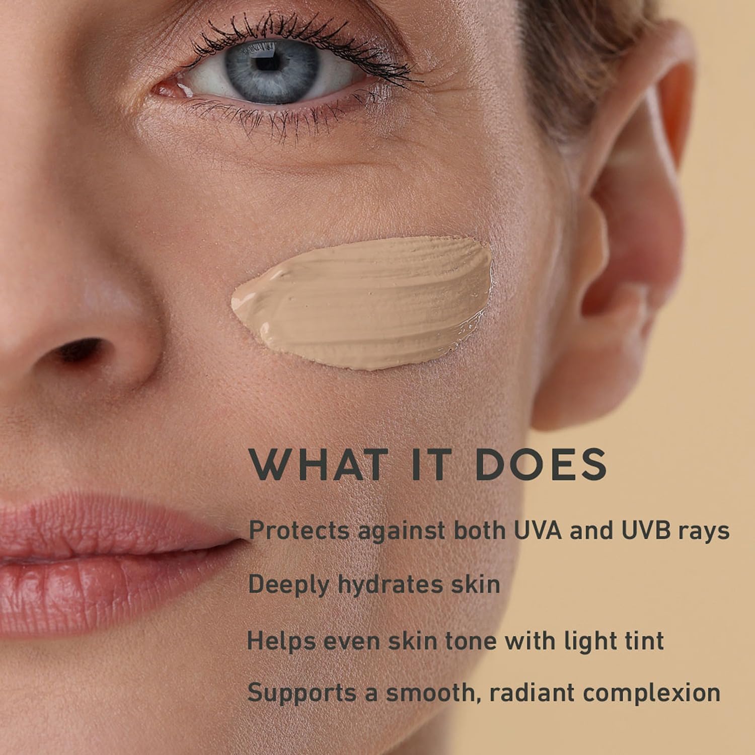 MyChelle close-up of serum texture highlighting hydrating hyaluronic feel