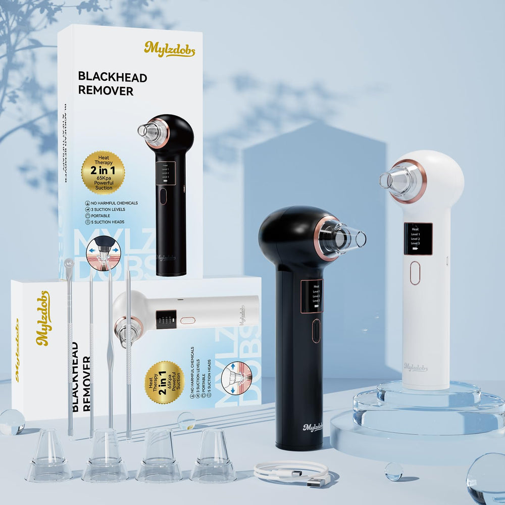 Mylzdobs on bathroom counter in a routine setting suggesting at‑home skincare benefit