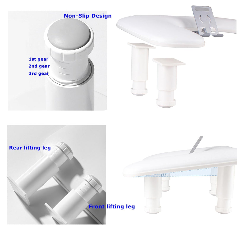 MZCMSL arm rest in salon setting showing improved client comfort and workflow